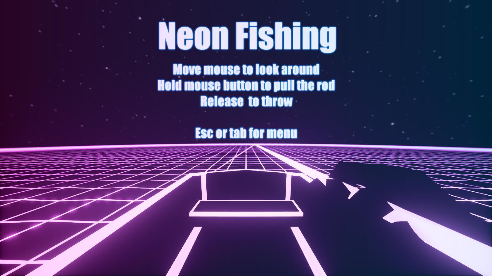 Neon Fishing (itch) - кадр 1