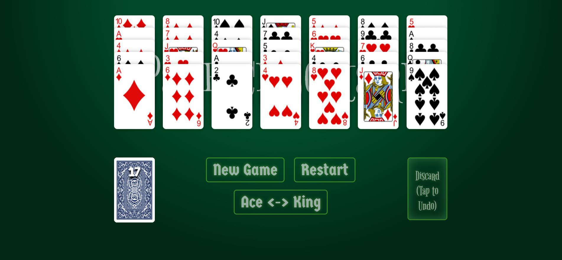 Patience Solitaire (itch) - кадр 1