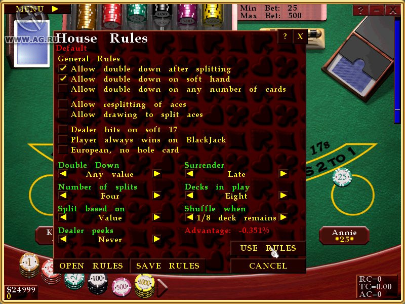 Casino Blackjack - кадр 2