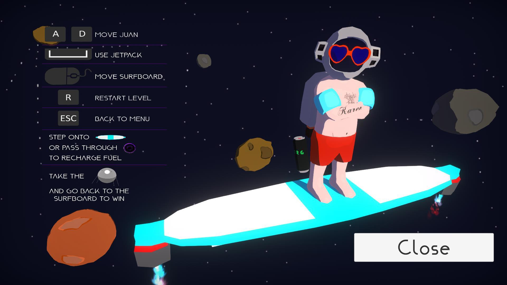 Only Juan in Space (itch) - кадр 1