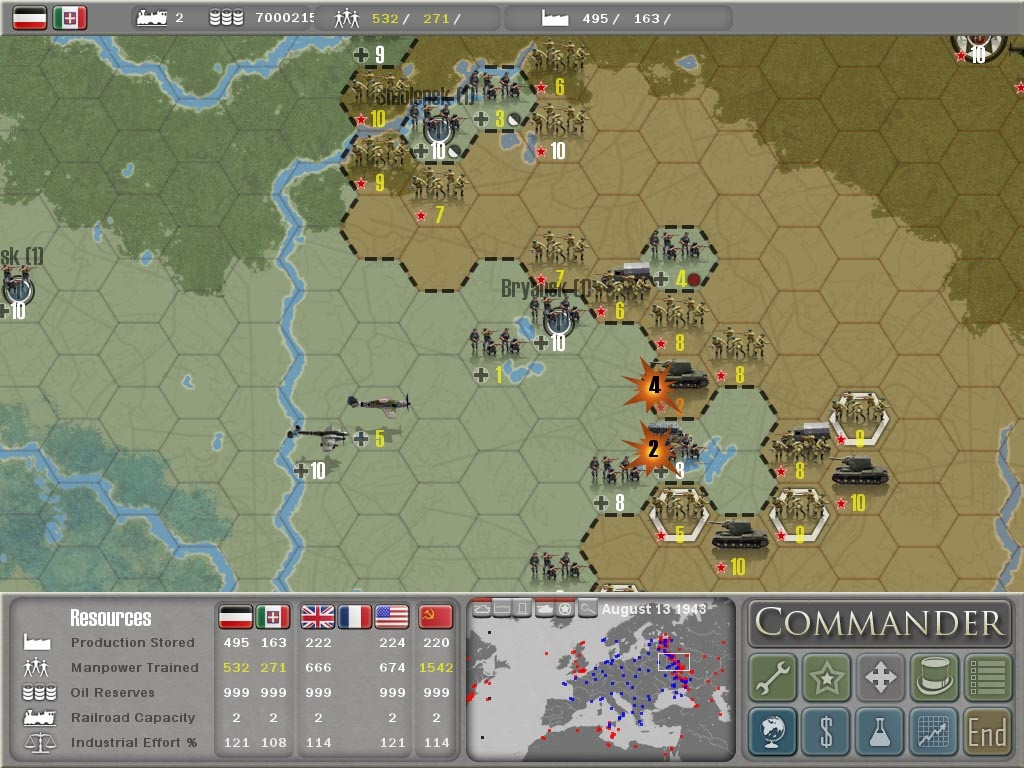 Commander: Europe at War - кадр 12