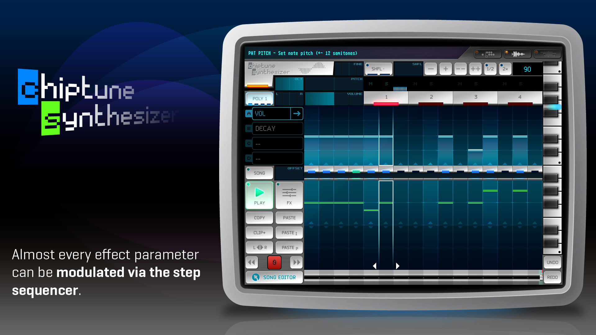 Rytmik Lite Chiptune Synthesizer - кадр 4