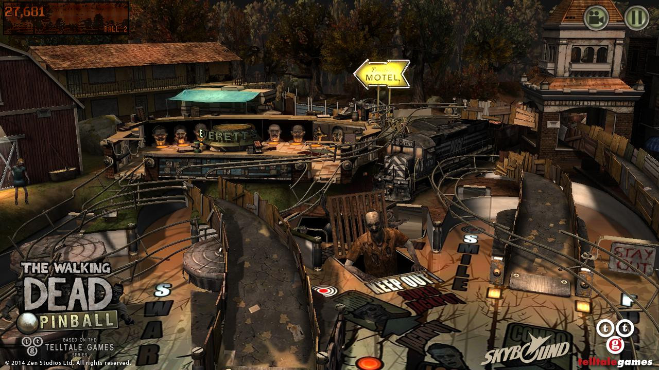 The Walking Dead Pinball - кадр 5