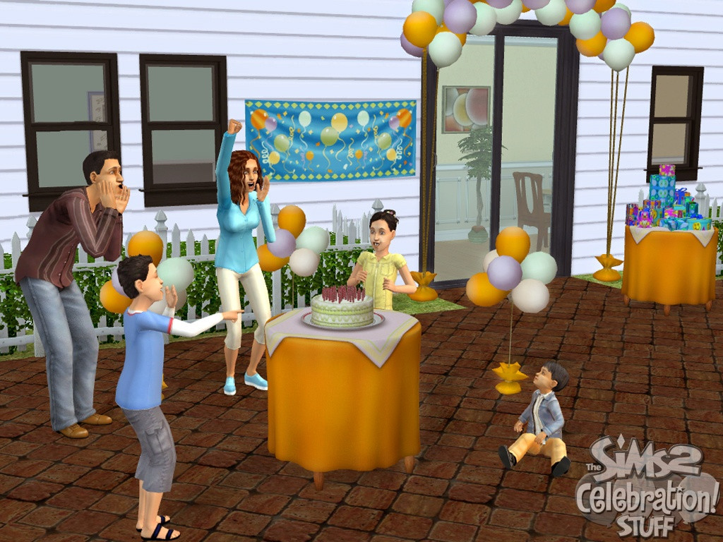 The Sims 2: Celebration! Stuff - кадр 5