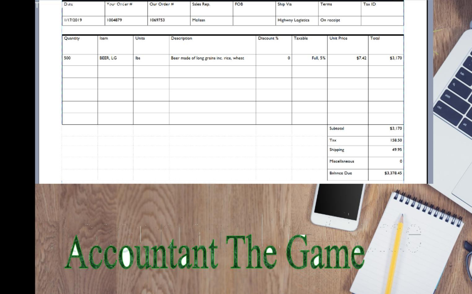 Accountant The Game (itch) - кадр 2