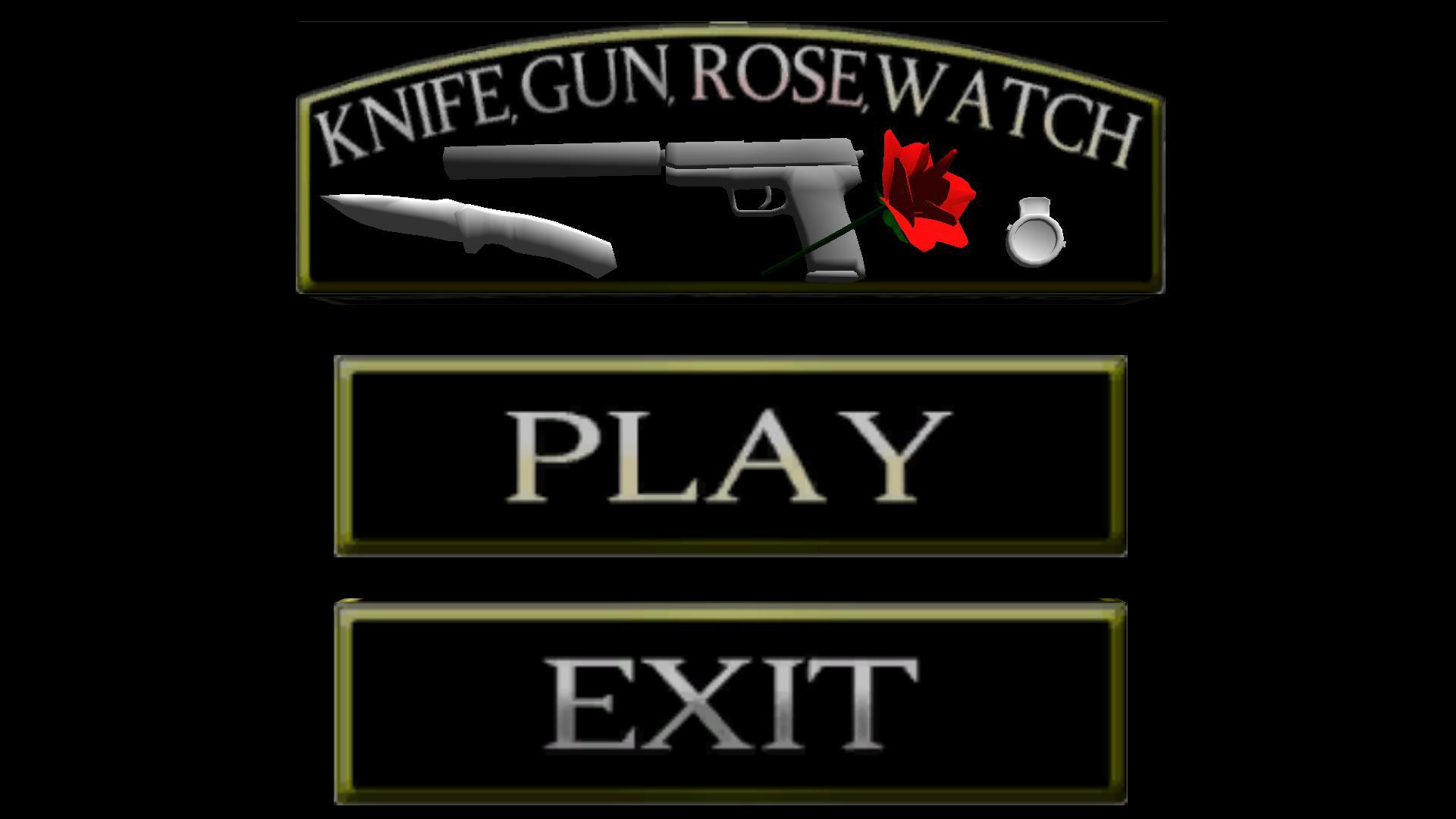 Knife, Gun, Rose, Watch (itch) - кадр 1