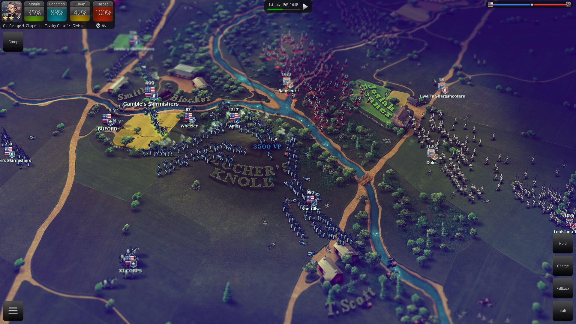 Ultimate General: Gettysburg - кадр 7