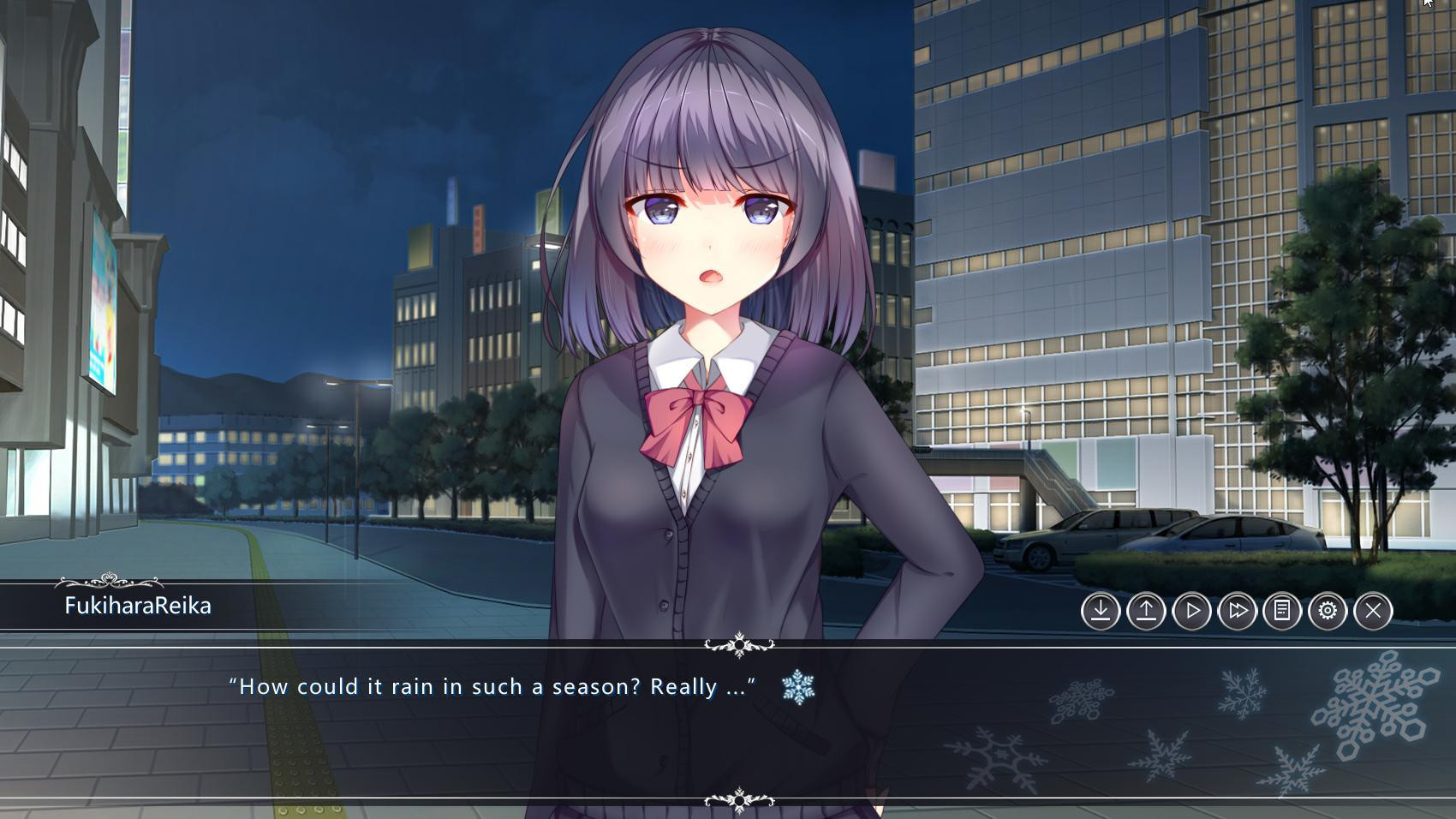 White Wings: Animation System Visual novel (itch) - кадр 1