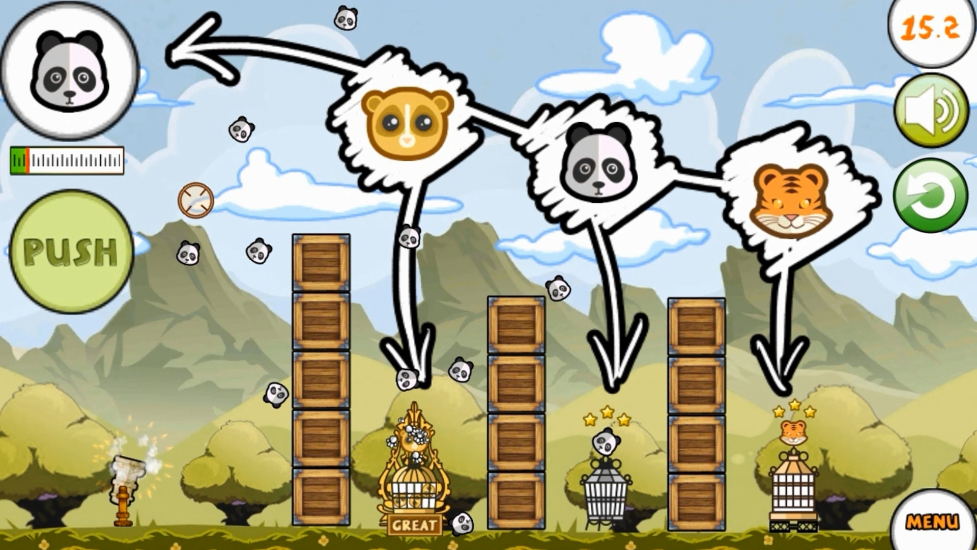 Zoo Push (itch) - кадр 4
