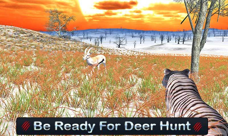 Wild White Tiger: Jungle Hunt (itch) - кадр 2