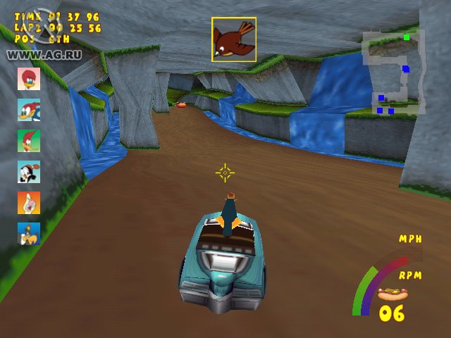 Woody Woodpecker Racing - кадр 5