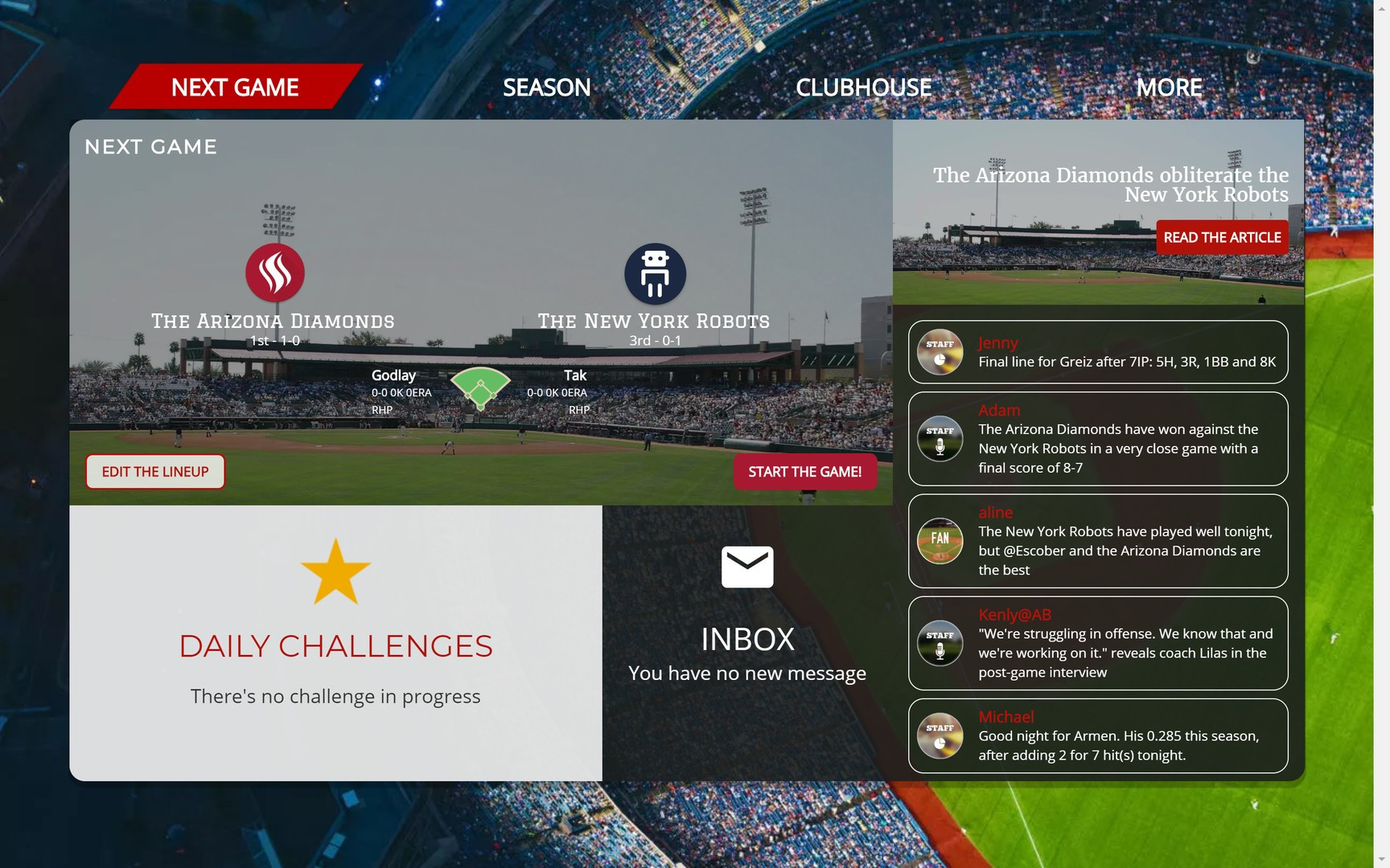 Astonishing Baseball 2019 - кадр 5