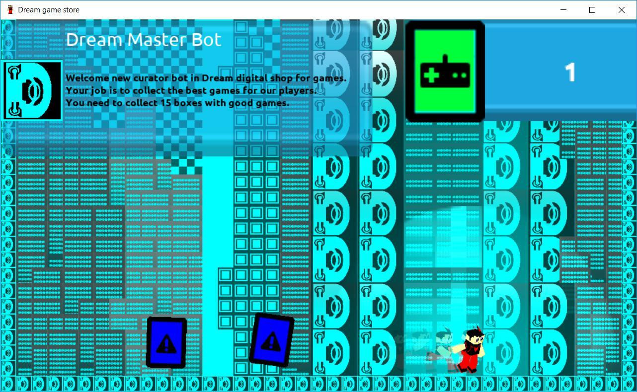Bot Saves Dream -html5 (itch) - кадр 1