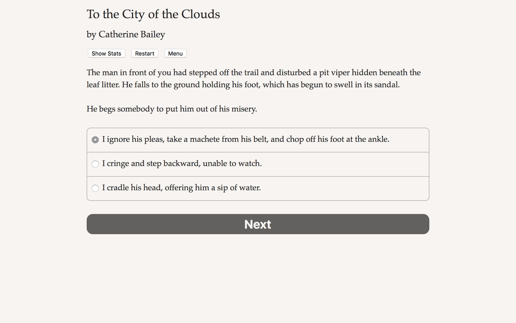 To the City of the Clouds - кадр 3
