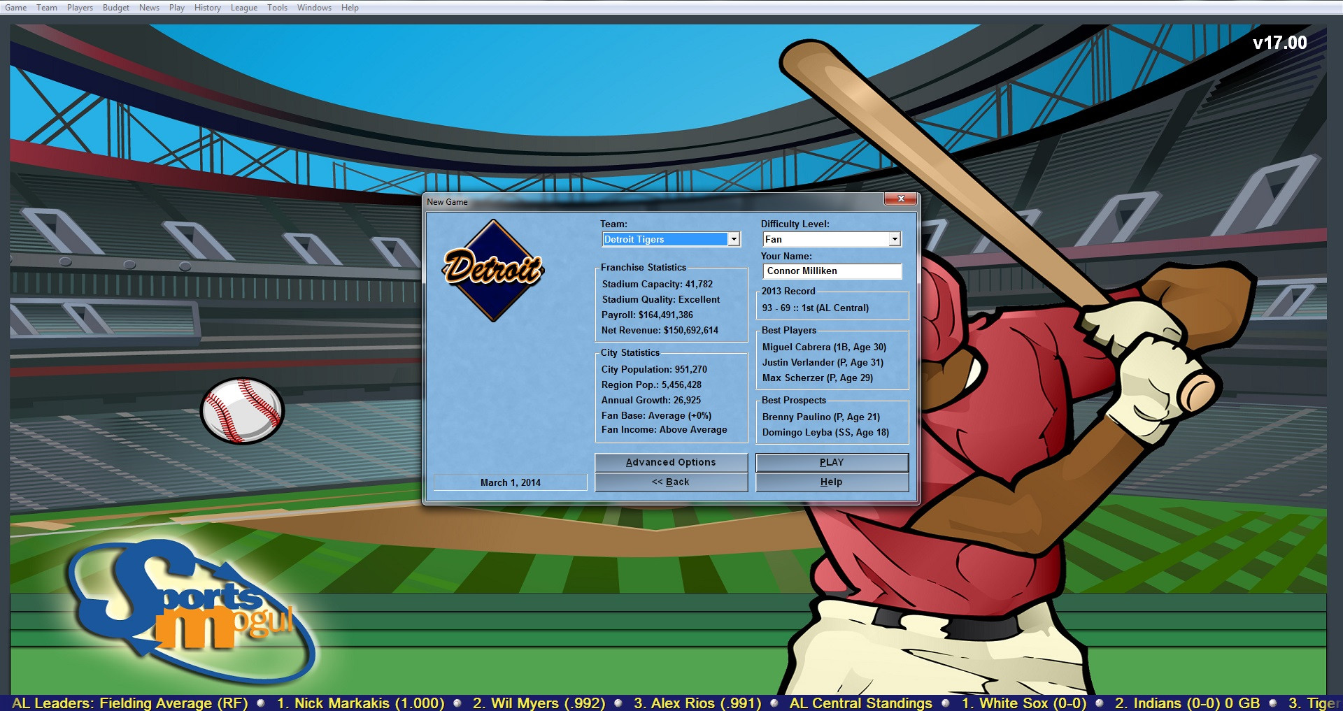 Baseball Mogul 2015 - кадр 4