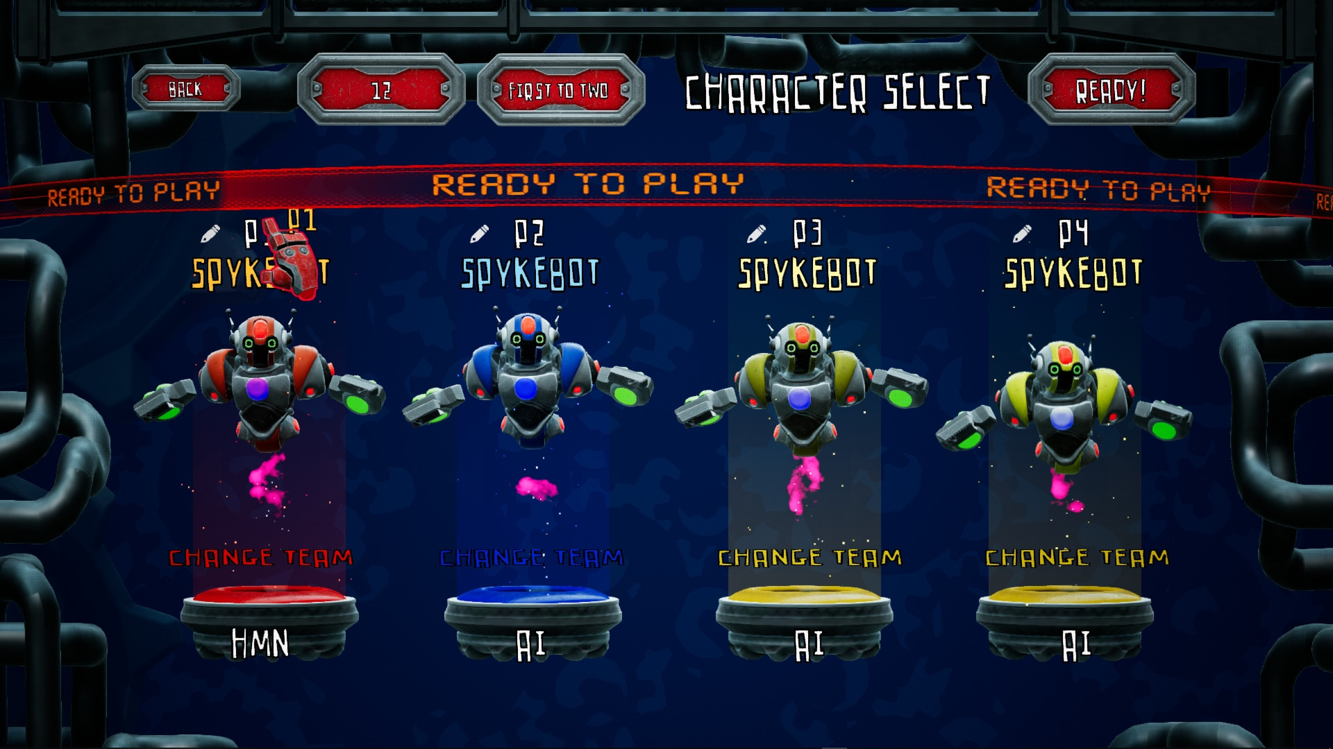 Spykebots (itch) - кадр 2