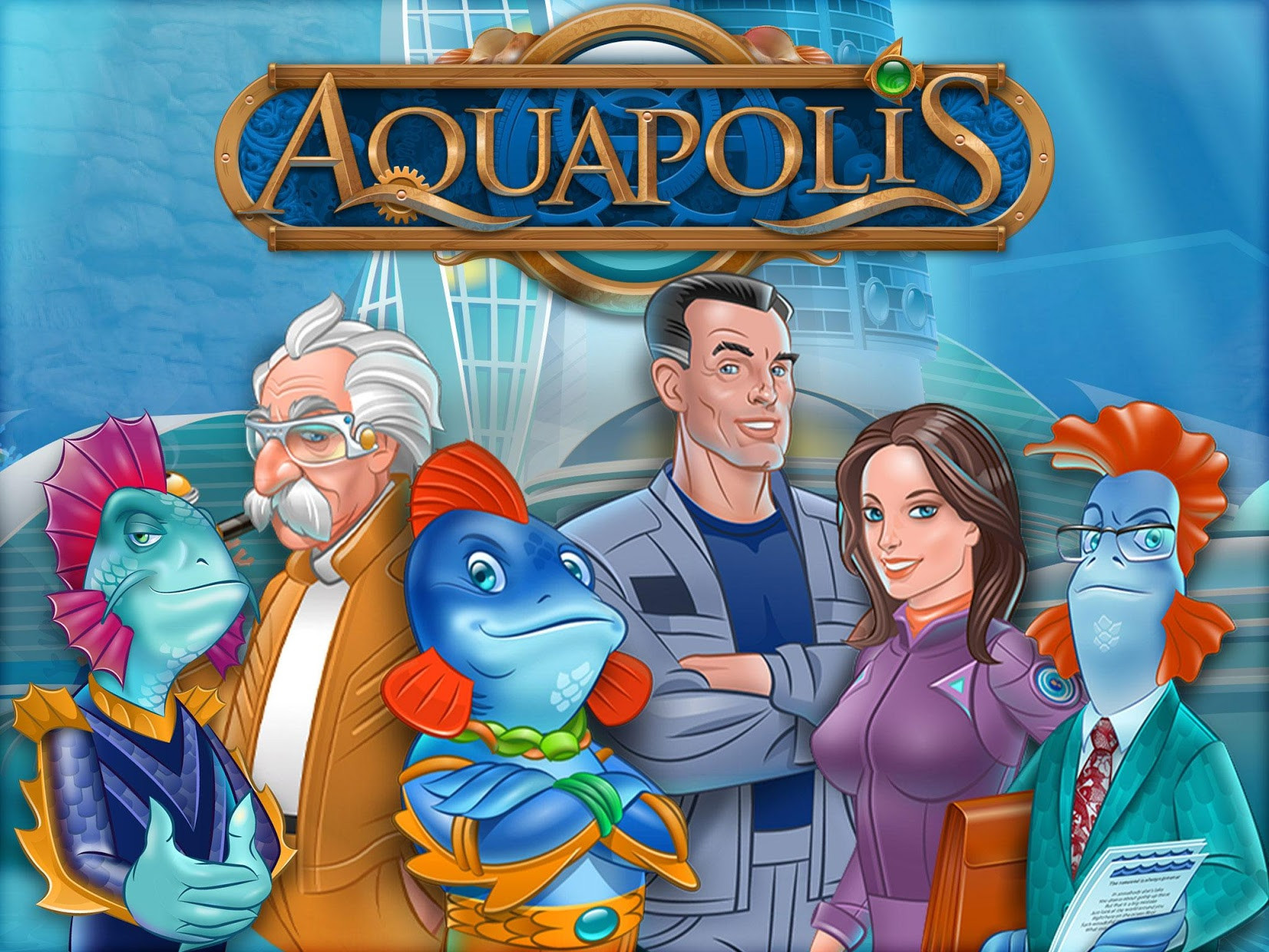 Aquapolis. Free city building! - кадр 10