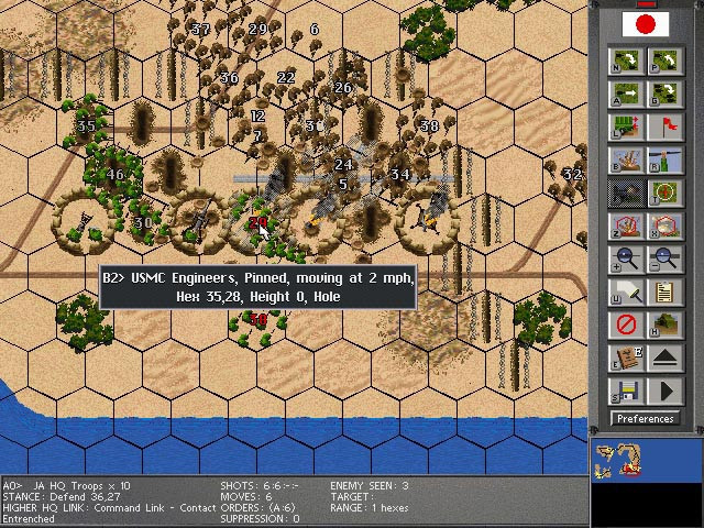 Steel Panthers 3: Brigade Command - кадр 2