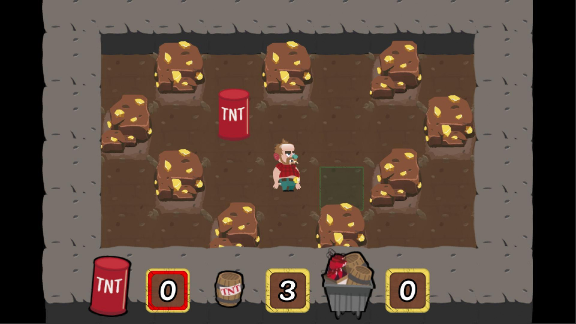 Gold Bomber: Pickaxes are for losers! (itch) - кадр 1