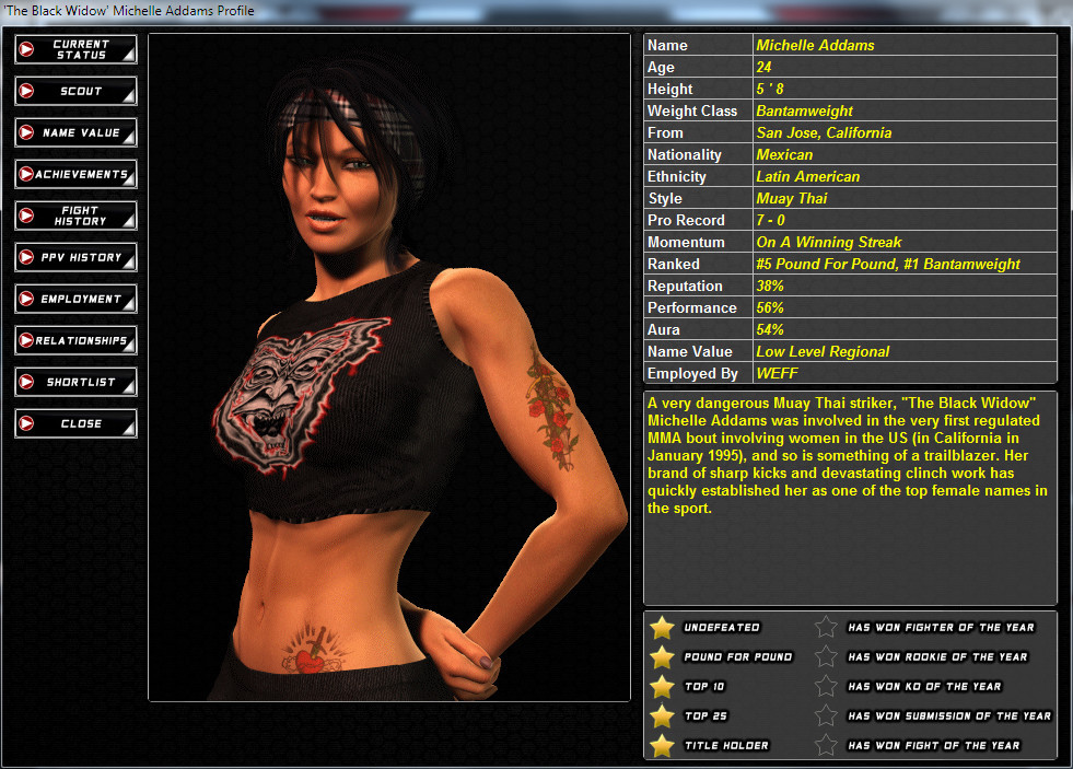 World of Mixed Martial Arts 3 - кадр 4