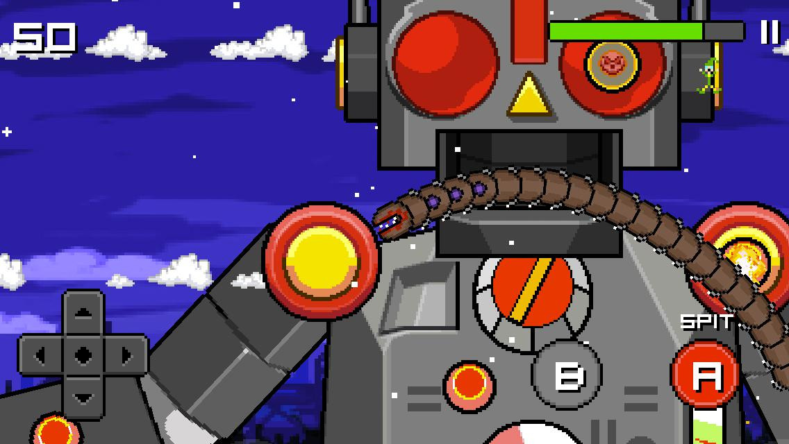 Super Mega Worm Vs Santa - кадр 5