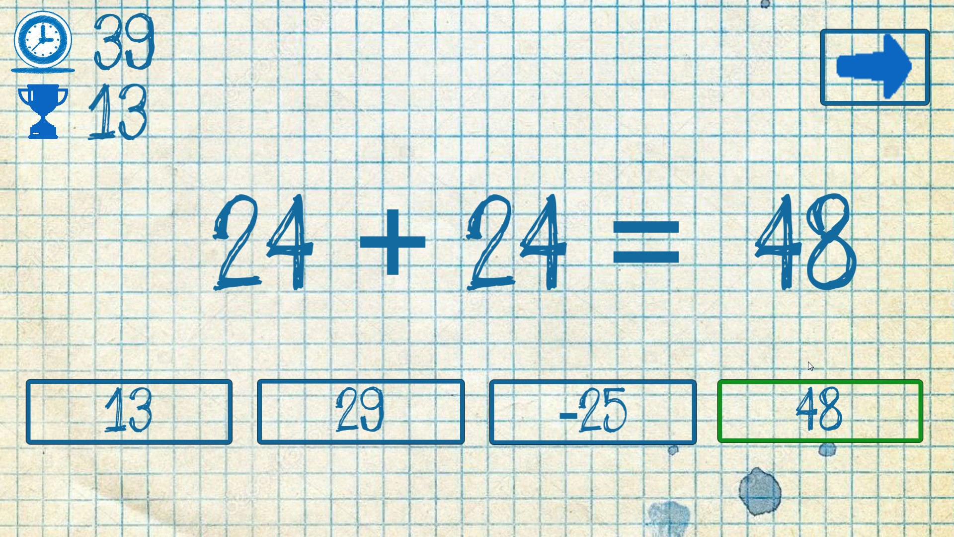The young mathematician: Easy difficulty - кадр 1
