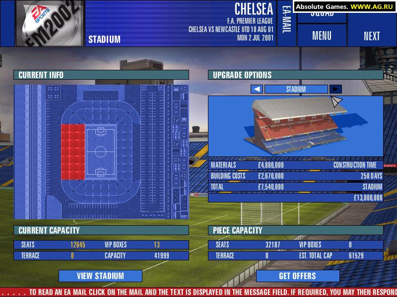 FA Premier League Football Manager 2002 - кадр 4