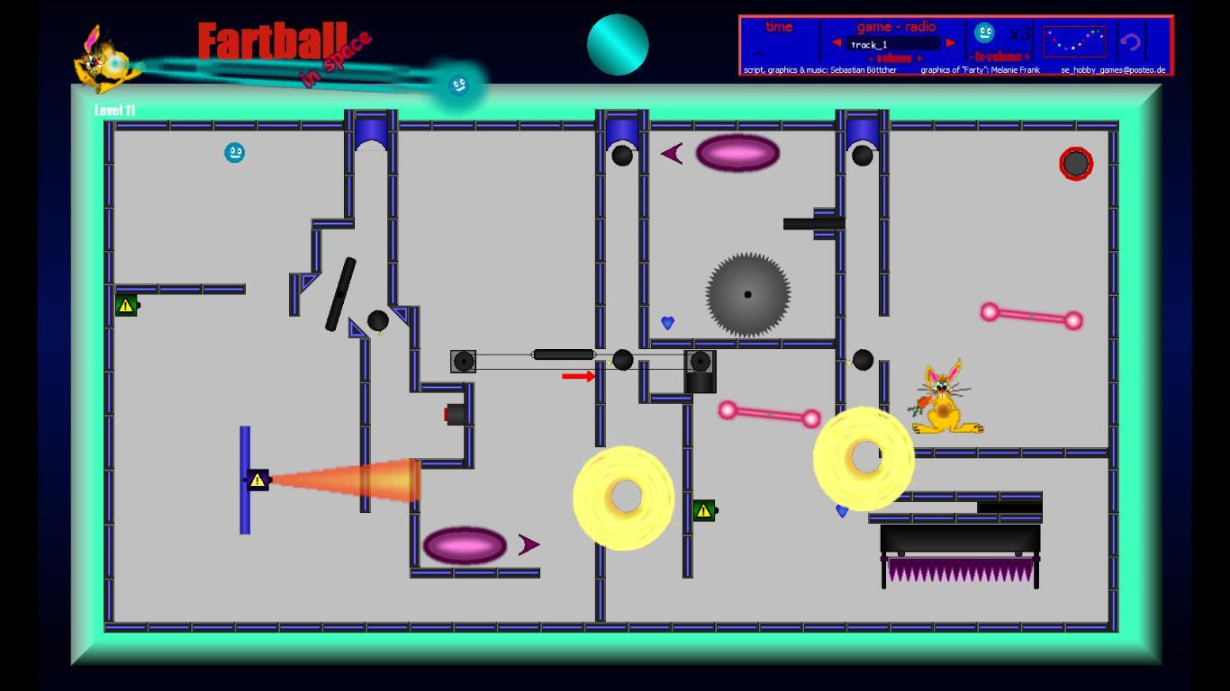 Fartball in space (browser) (itch) - кадр 1