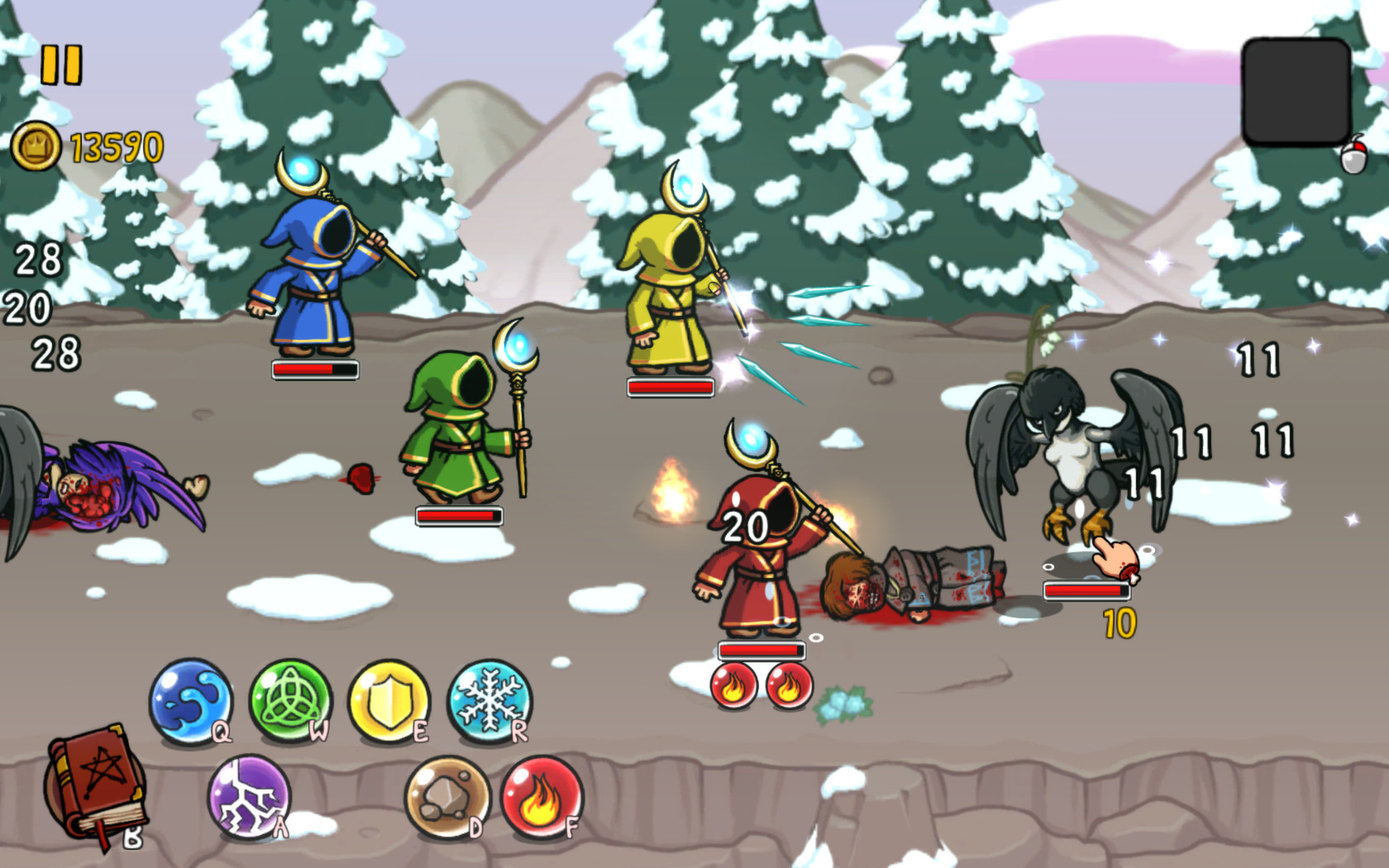 Magicka: Wizards of the Square Tablet - кадр 6