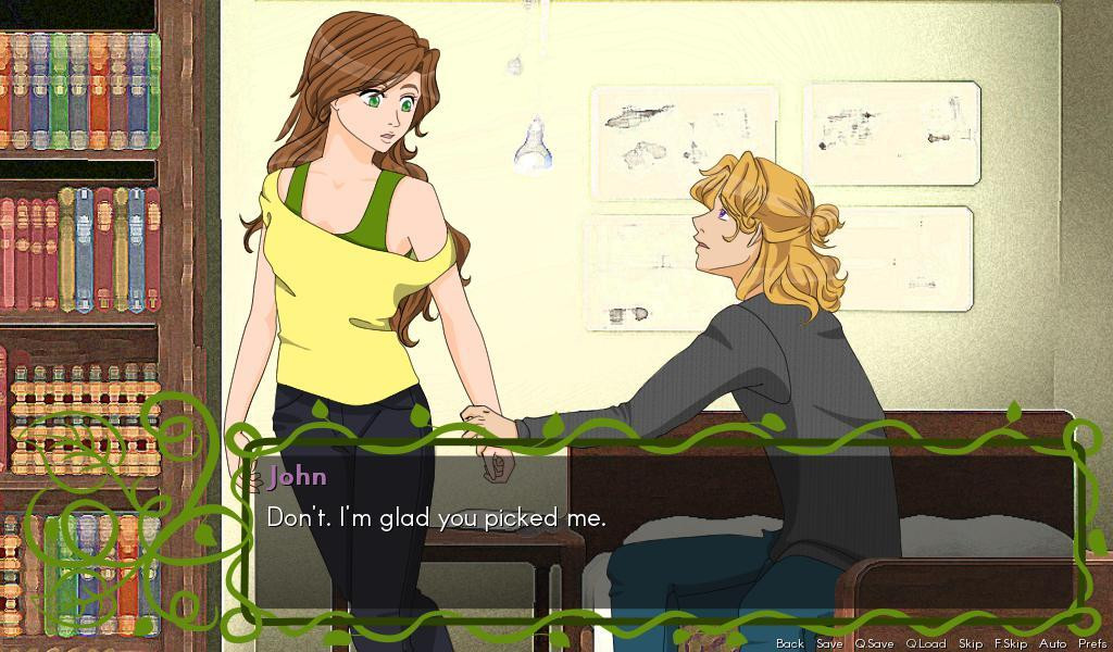Healing Hearts Otome (itch) - кадр 3