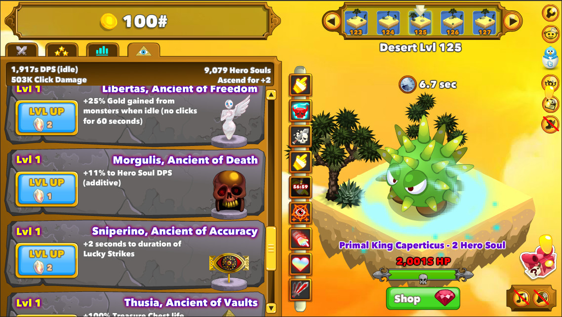 Clicker Heroes - кадр 7