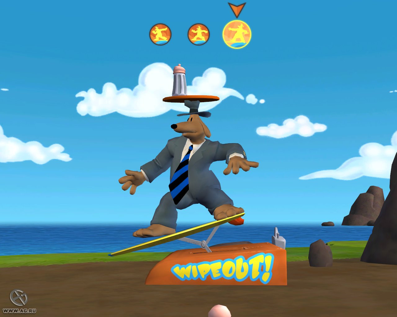 Sam & Max: Episode 202 - Moai Better Blues - кадр 9