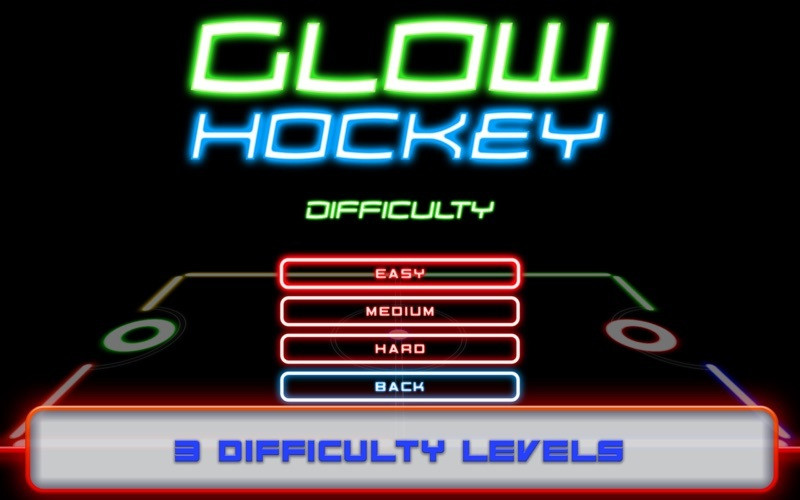 Glow Air Hockey - кадр 3