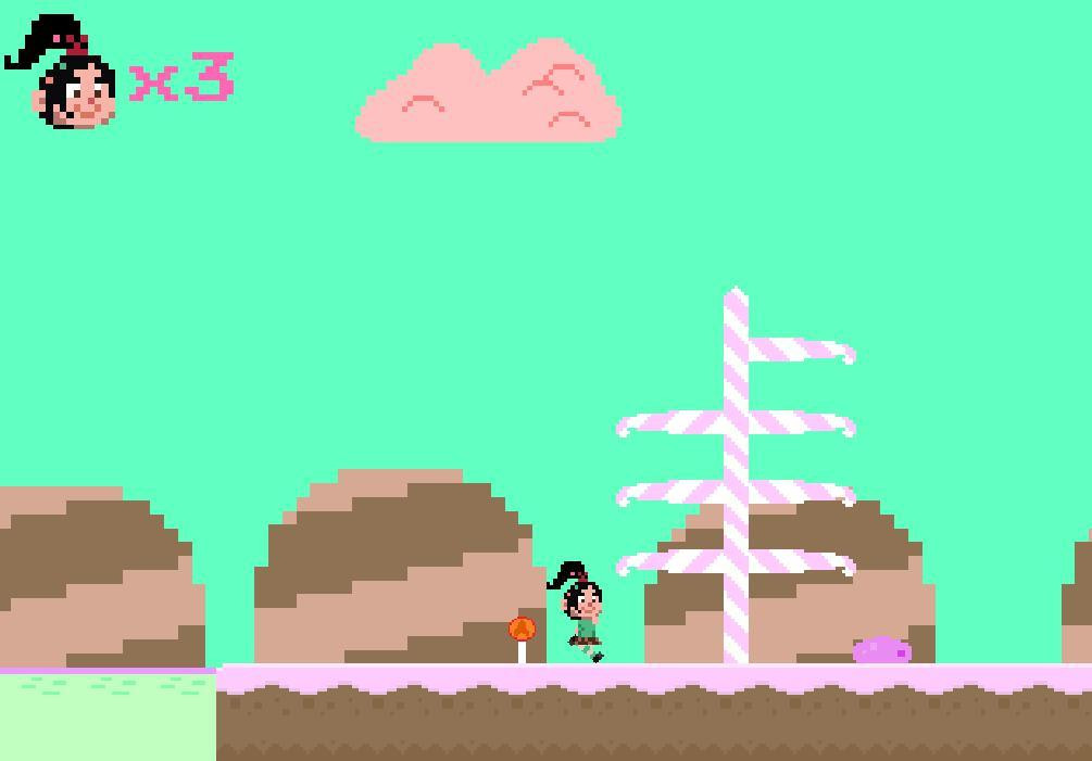 Vanellope Sweet Adventures (itch) - кадр 2