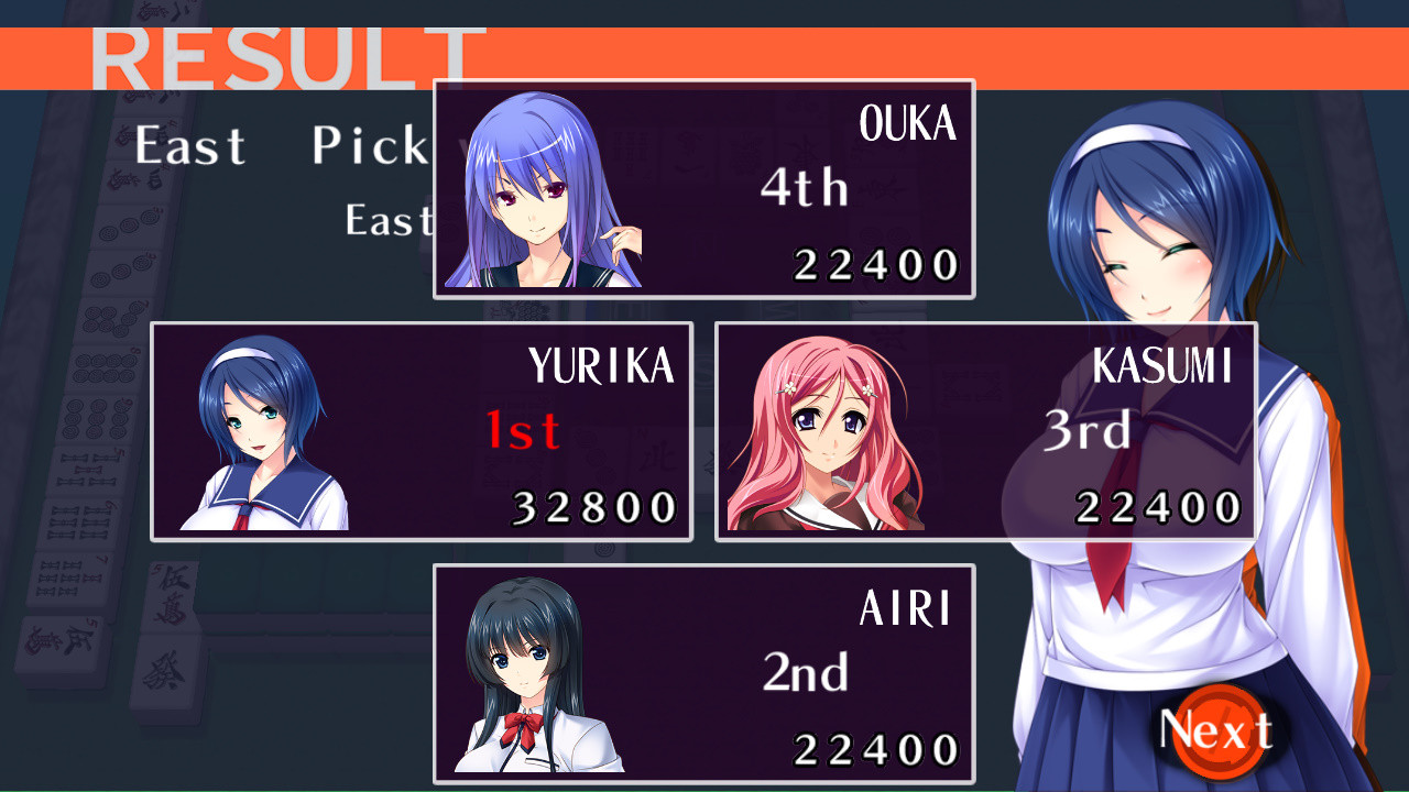 Mahjong Pretty Girls Battle: School Girls Edition - кадр 8