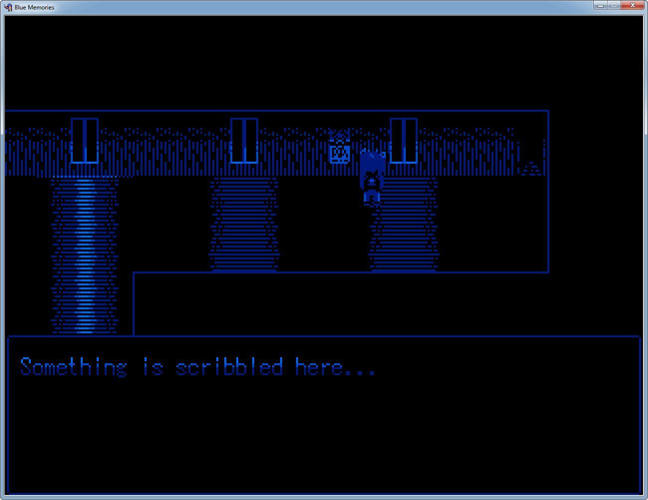 Blue Memories (old 2017 game) (itch) - кадр 2