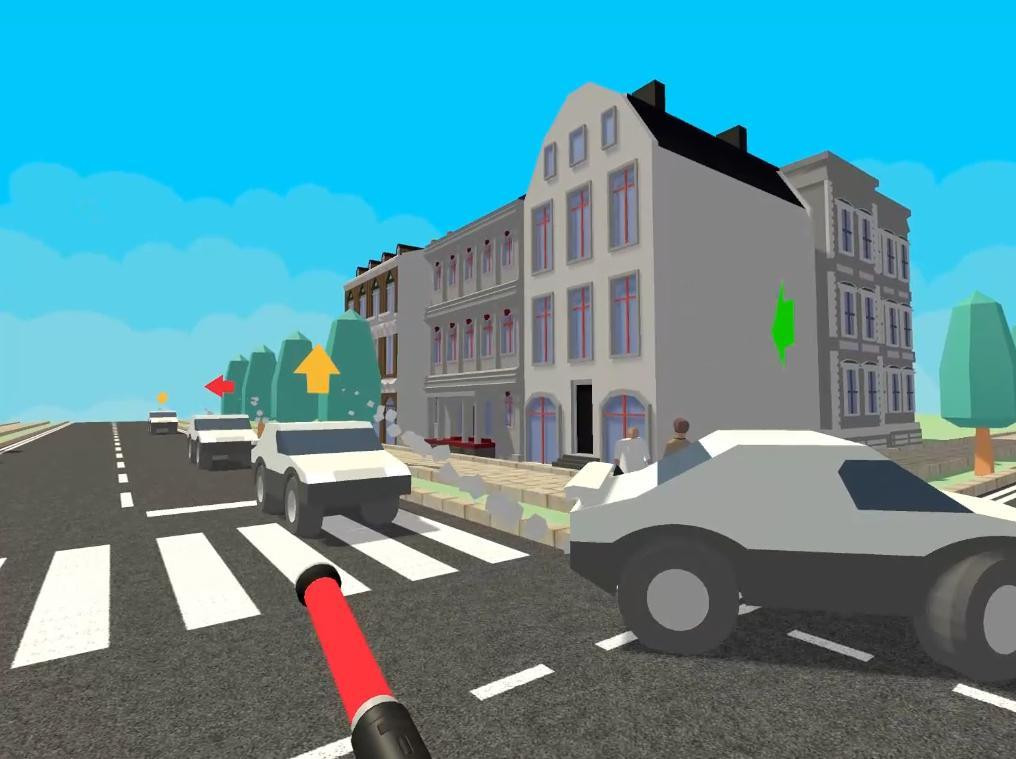 Halt!: VR Road Traffic Madness (itch) - кадр 1