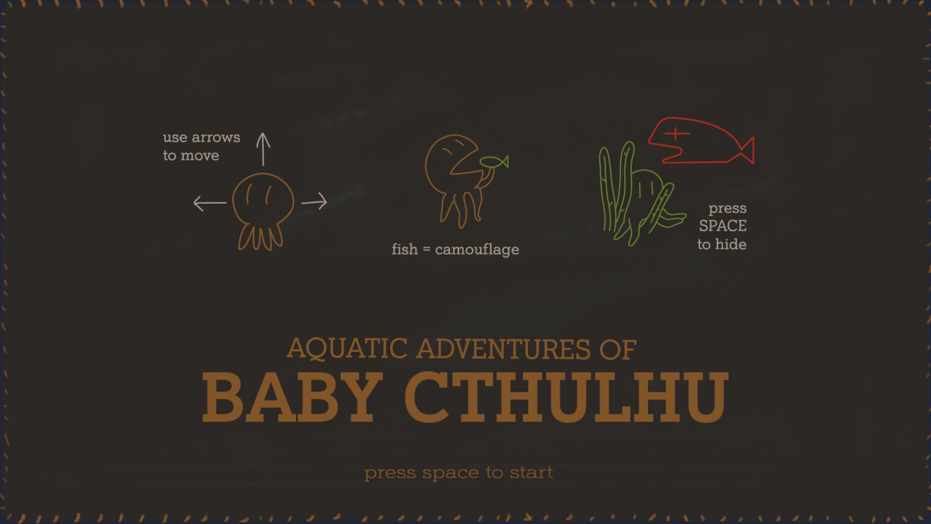 Aquatic Adventures of Baby Cthulhu (itch) - кадр 1