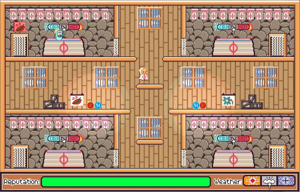 Mizuni's Ghostly Thermal Center! (itch) - кадр 1
