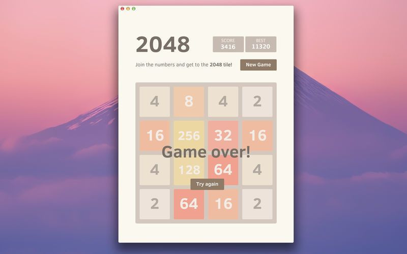 2048 Game - кадр 1