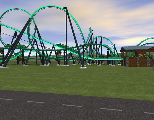 Hyper Rails: Advanced 3D Roller Coaster Design - кадр 12