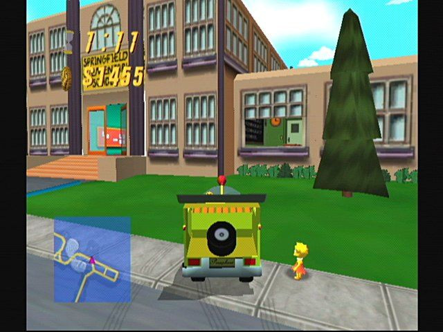 The Simpsons: Road Rage - кадр 5