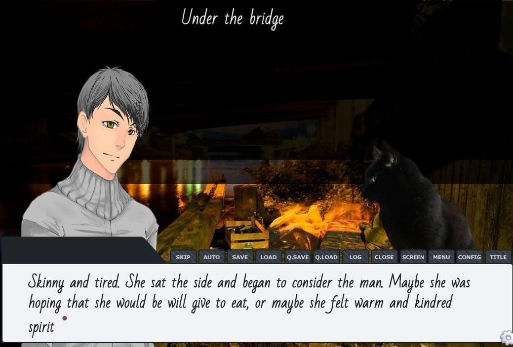 Quay of the Tiber (Visual Novel) (itch) - кадр 2