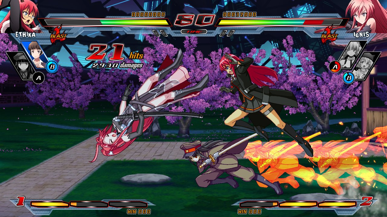 Nitroplus Blasterz: Heroines Infinite Duel - кадр 15