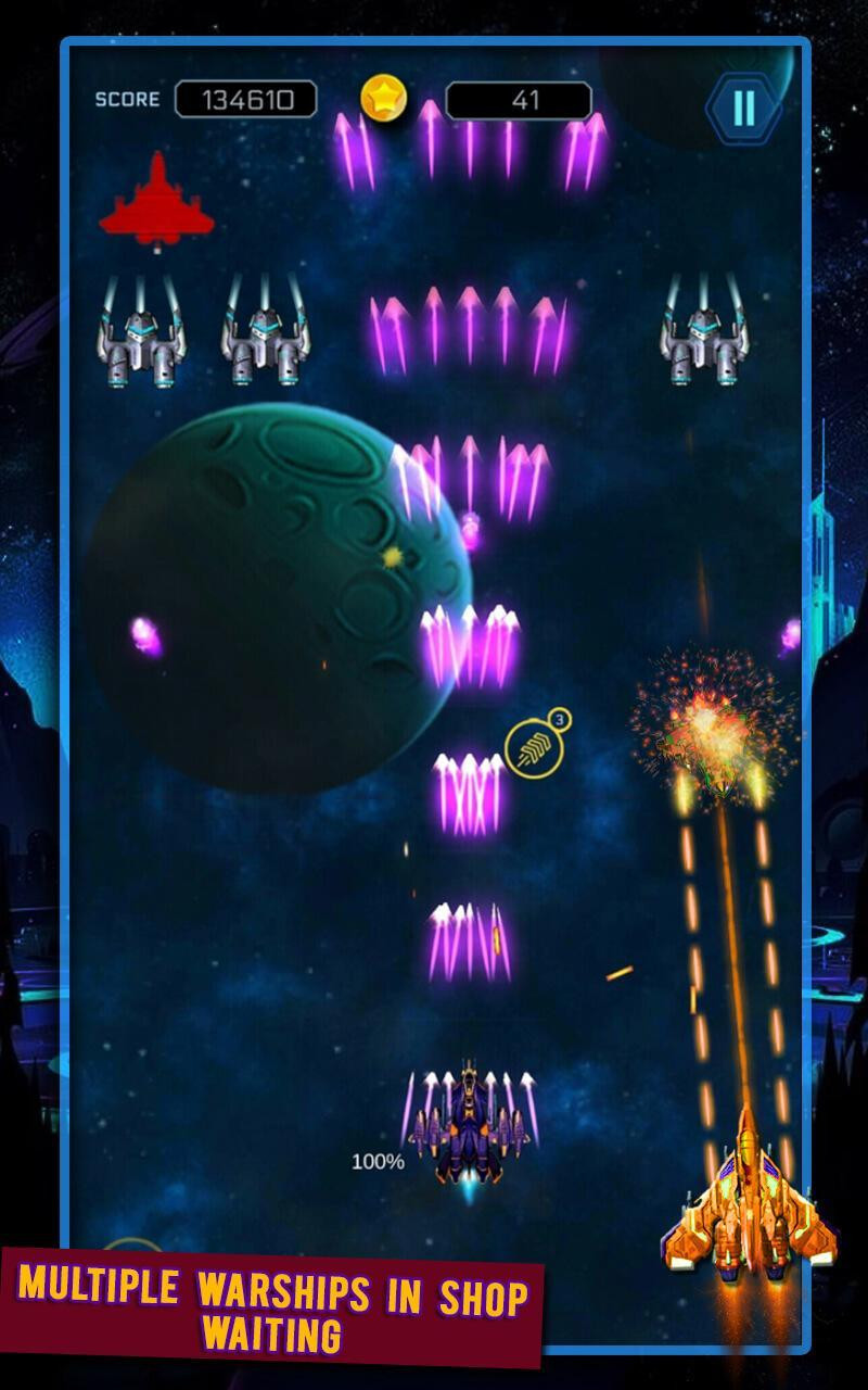 Galaxy under fire 2 (itch) - кадр 1
