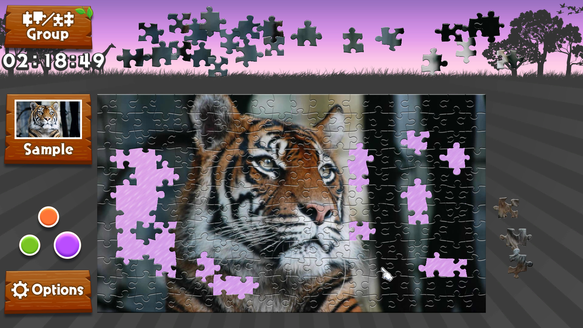 Wild Animals - Animated Jigsaws - кадр 5