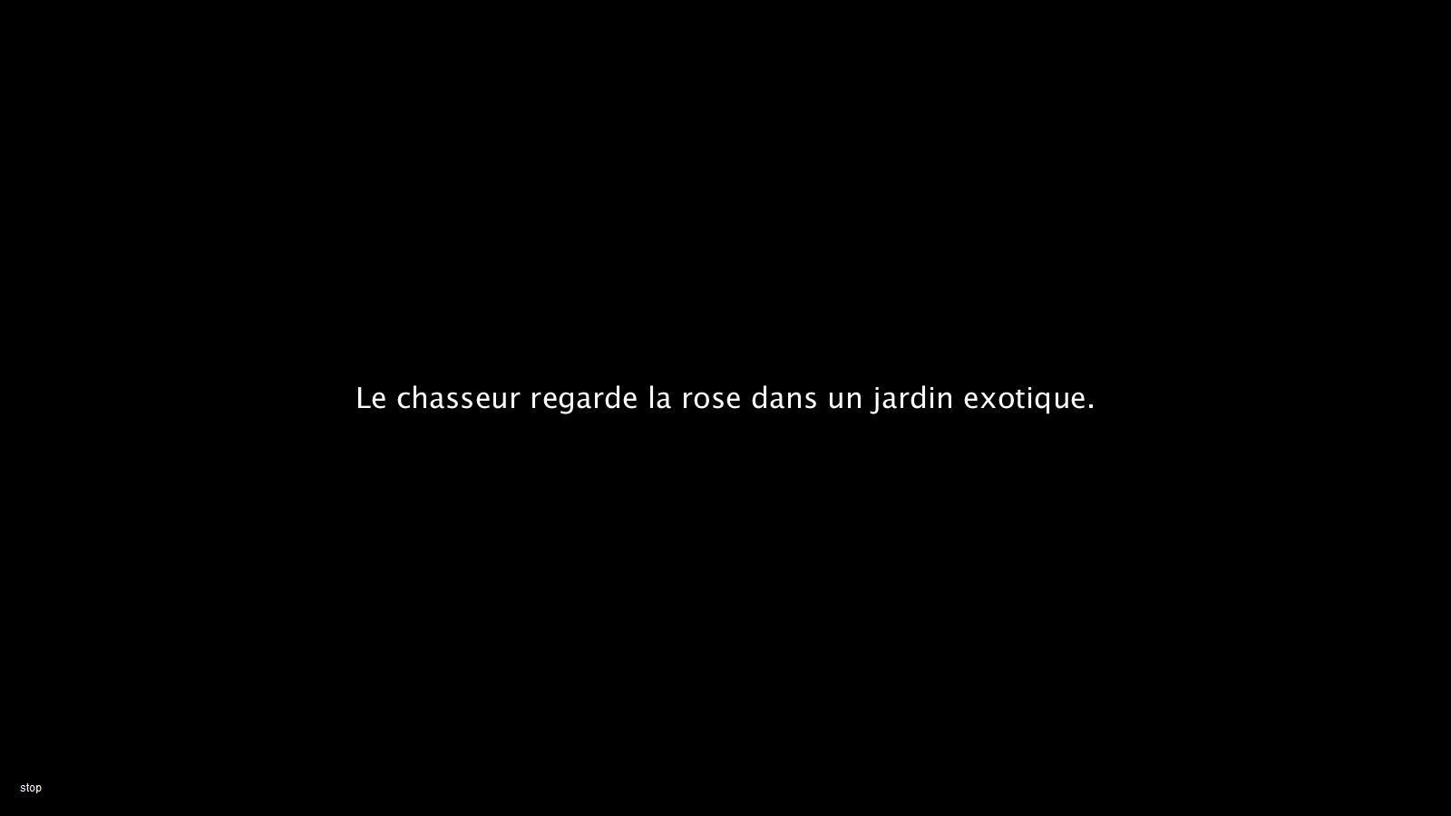 Le chasseur regarde la rose dans un jardin exotique (itch) - кадр 1