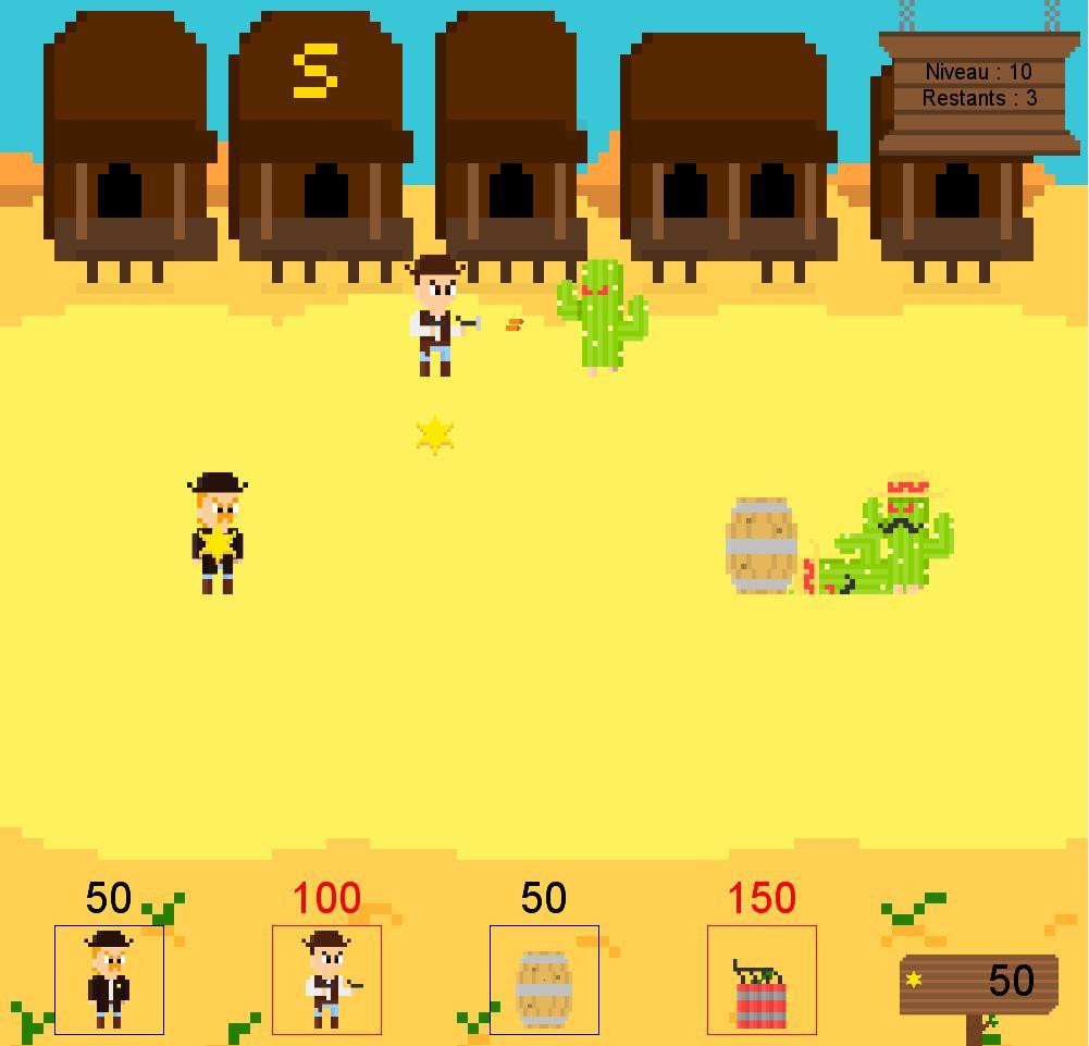 Cowboy vs. Cactus (itch) - кадр 2
