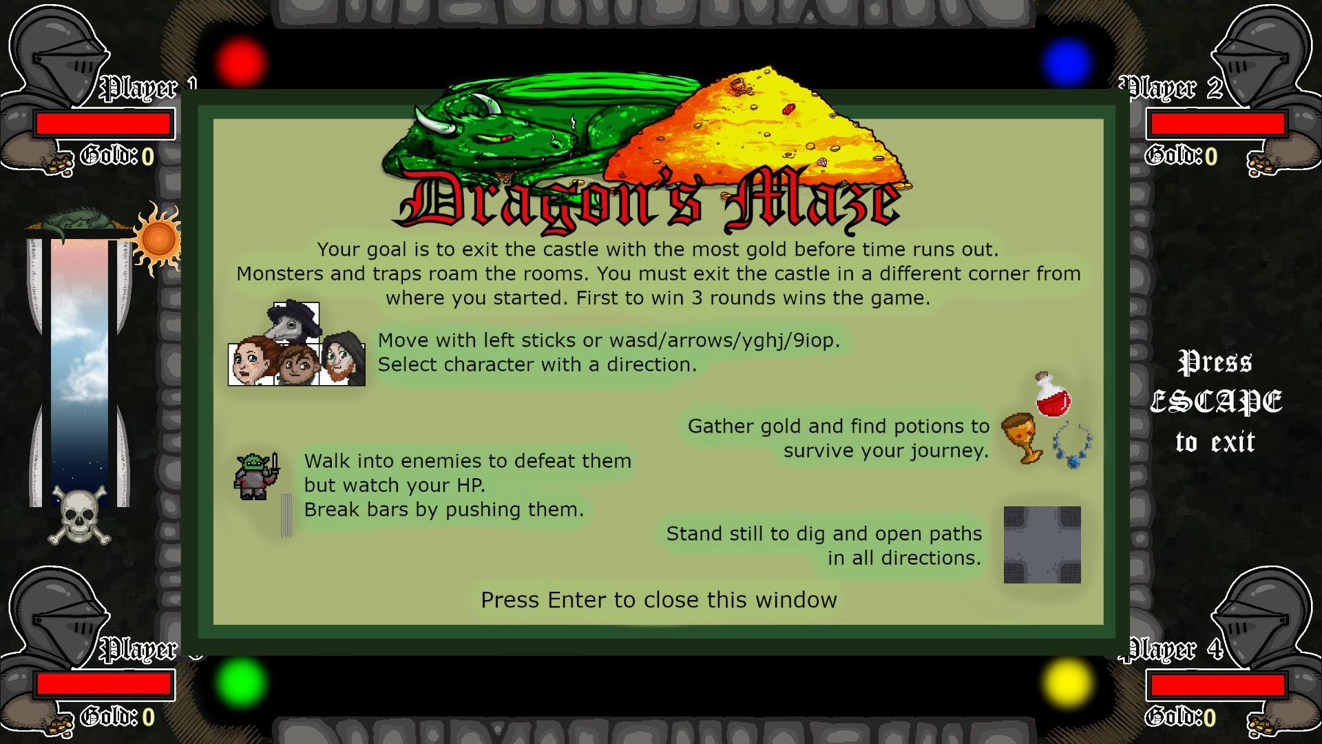 Dragon's Maze (itch) - кадр 3