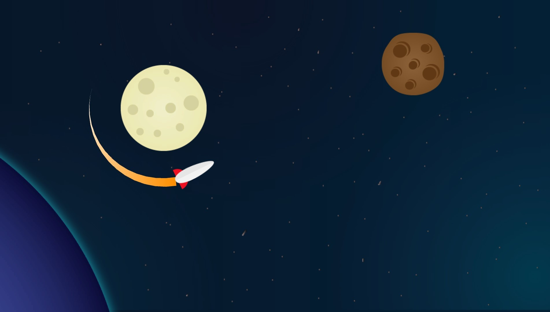 DestroyTheAsteroids (itch) - кадр 1